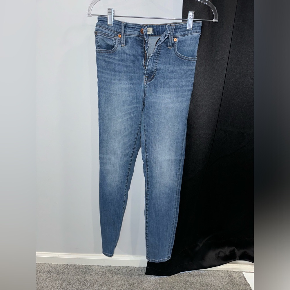 Madewell curvy high rise skinny jeans
